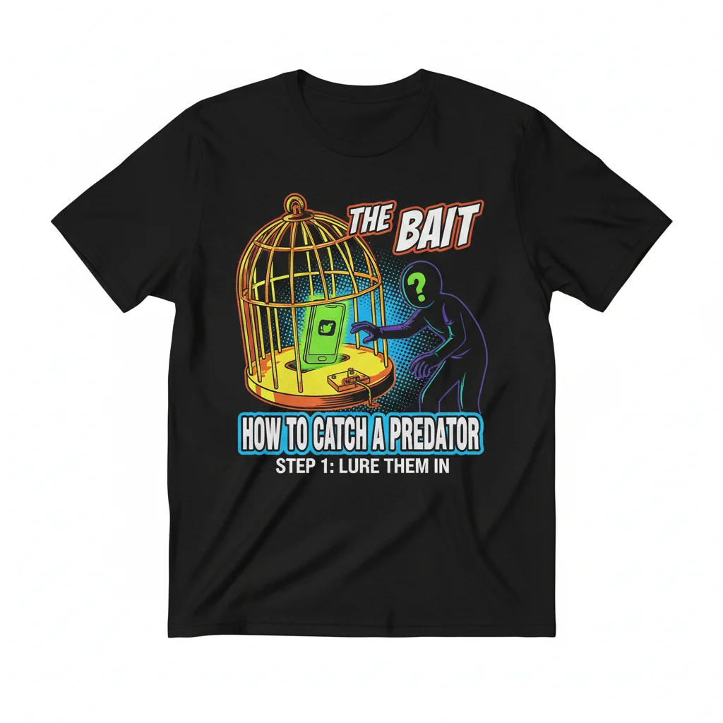 Embrace Awareness: The 'How to Catch a Predator' Statement Tee