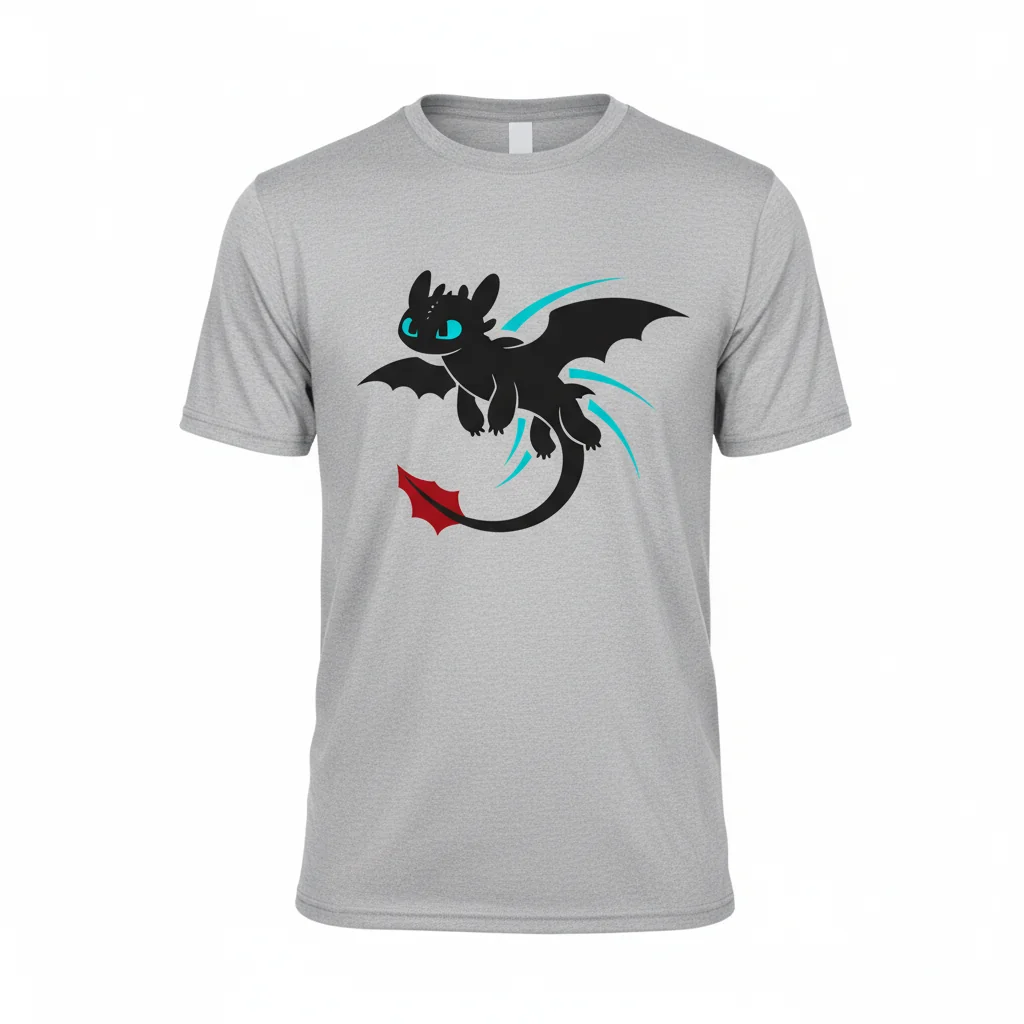 T-Shirt Dragon Krokmou Entraîner Cadeau Hommes Femmes | Maillot Actif