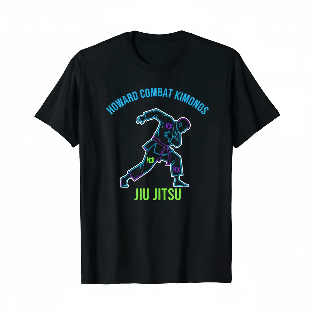 HCK Jiu Jitsu Essential T-Shirt: Unrivaled Durability & Comfort