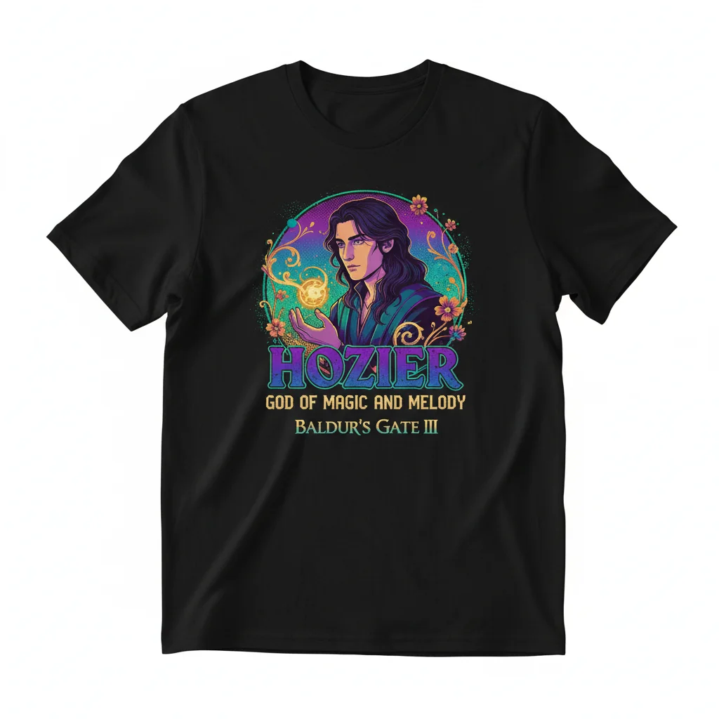 Gale of Waterdeep Vintage Tee | Hozier-Inspired BG3 Bootleg Shirt