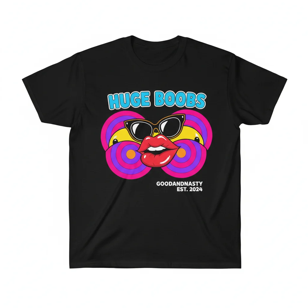 Women's Oversized Graphic Tee: Pure Cotton, Ultra-Soft Fit