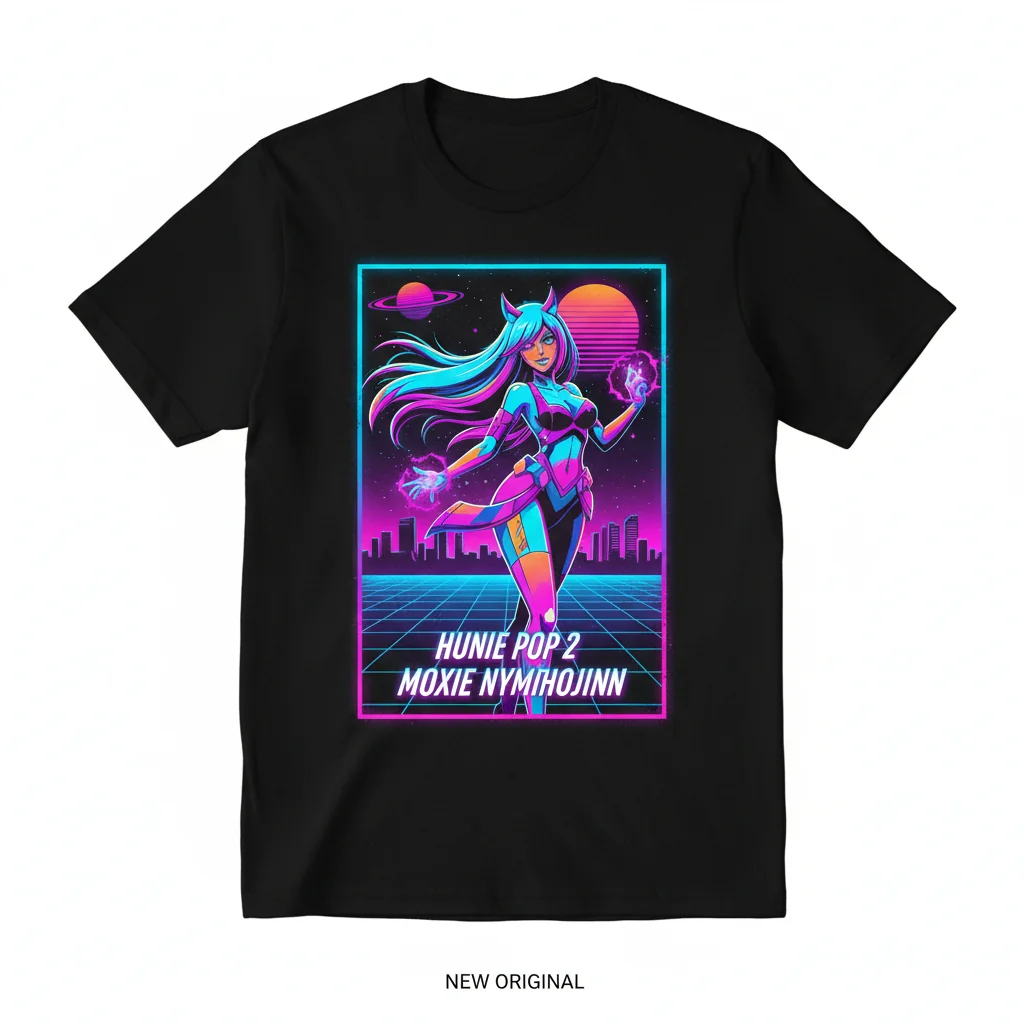 HuniePop 2 Moxie Nymphojinn Essential T-Shirt: Vibrant, Durable & Perfect Fit