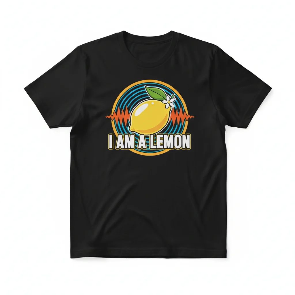 Lemon Essential T-Shirt: Vibrant Style, Built to Last