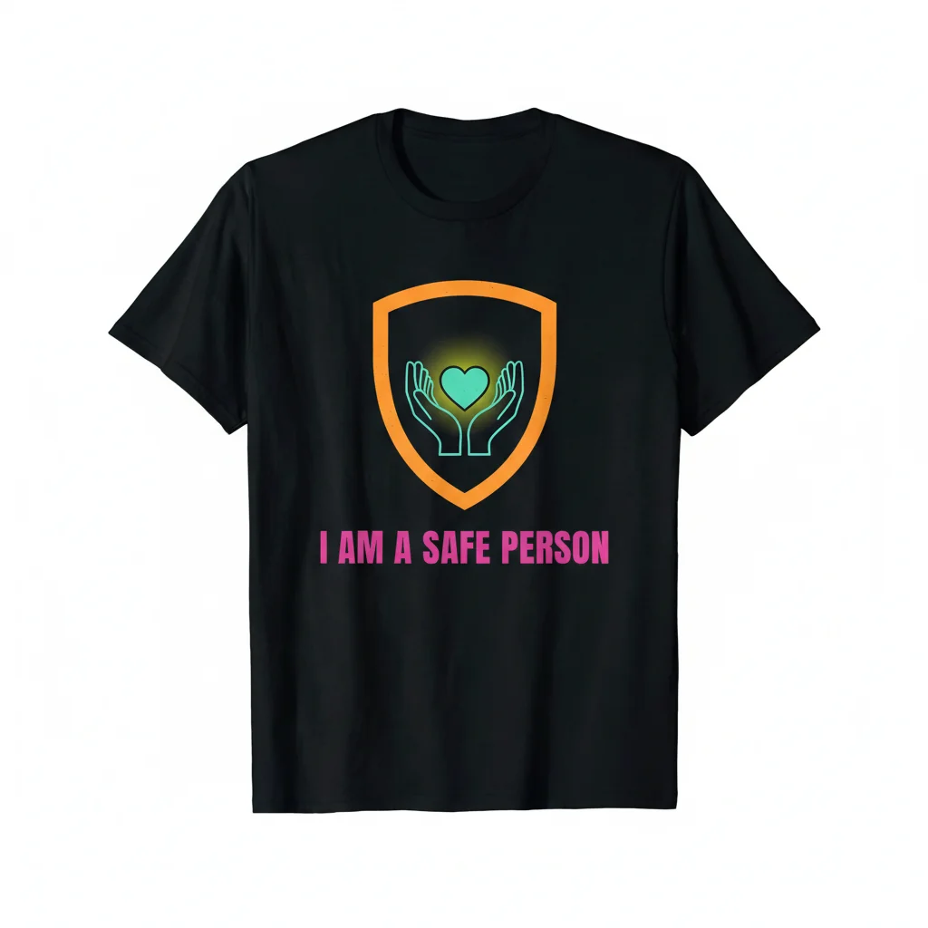 I Am A Safe Person T-Shirt - Premium Essential Cotton Tee
