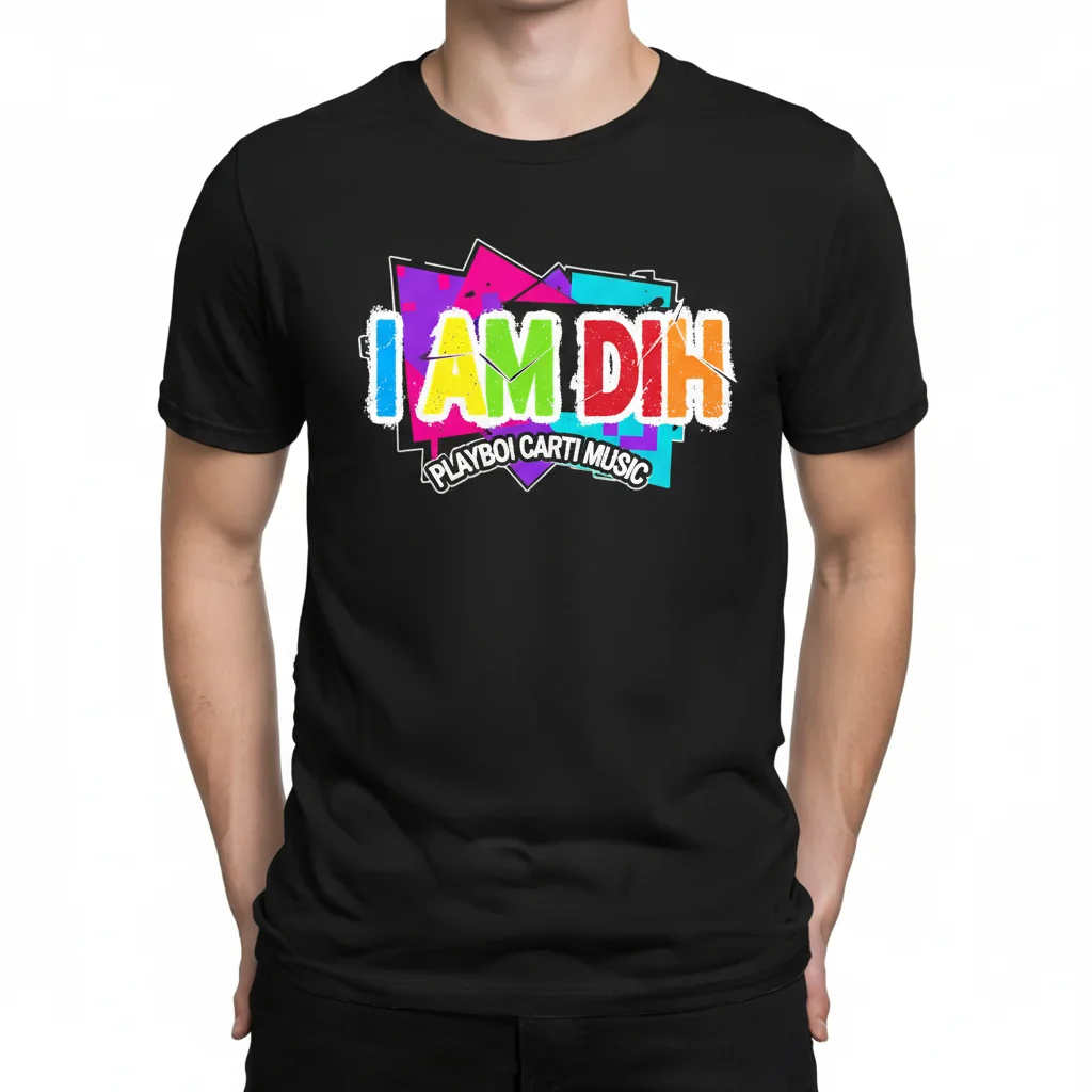 Playboi Carti "I AM DIH" Music Parody Sticker Essential T-Shirt - Premium Cotton Tee