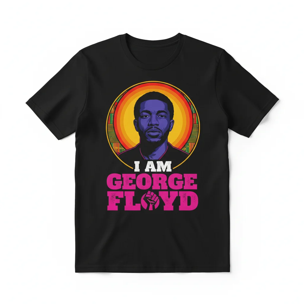 Stand with Purpose George Floyd Tribute T-Shirt – Unisex, Soft Cotton