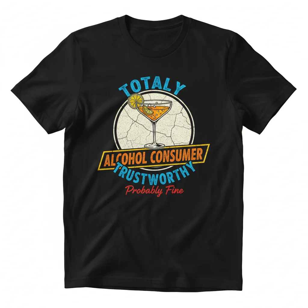 I Am Normal & Trusted with Alcohol Shirt