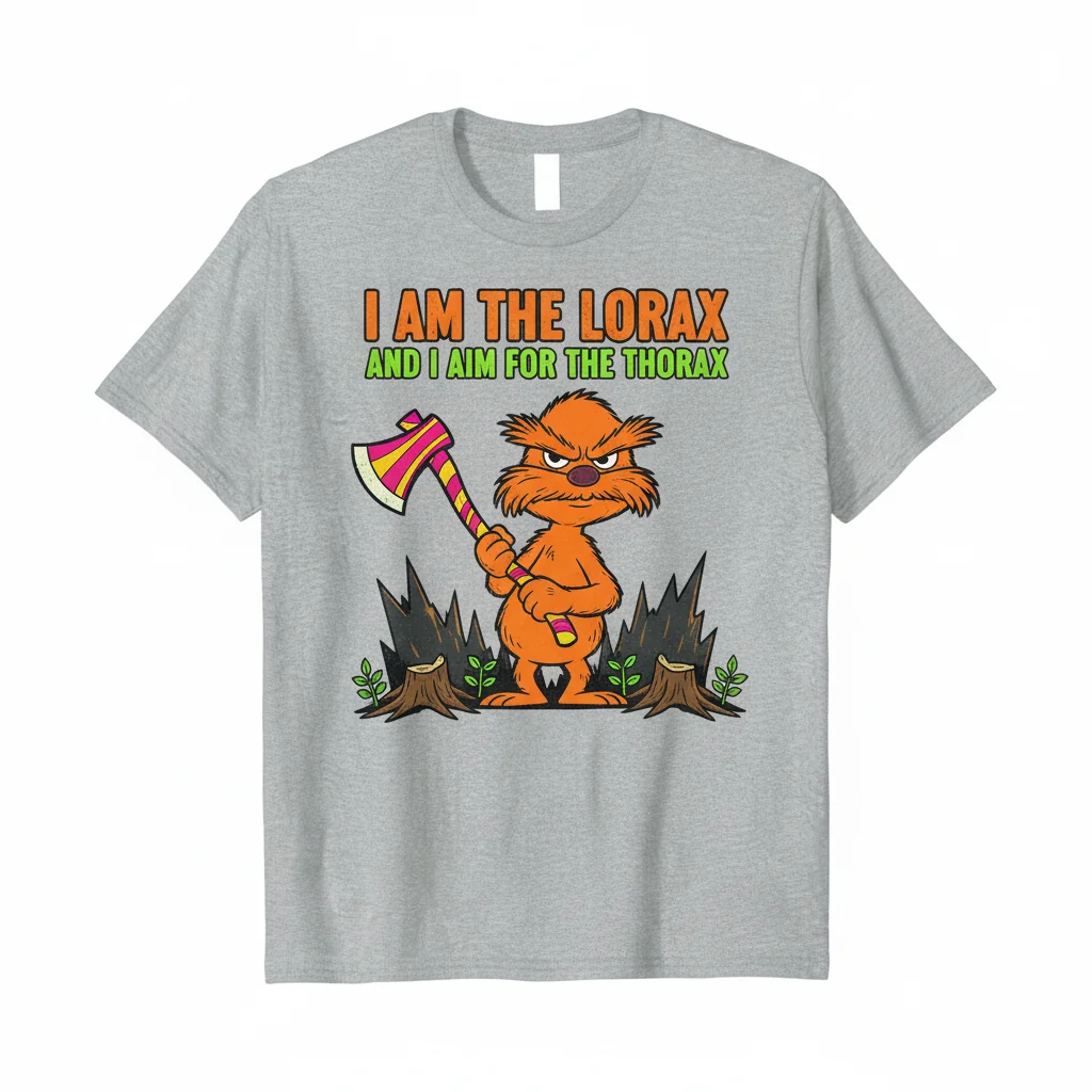 The Lorax Thorax Dr. Seuss Funny T-Shirt