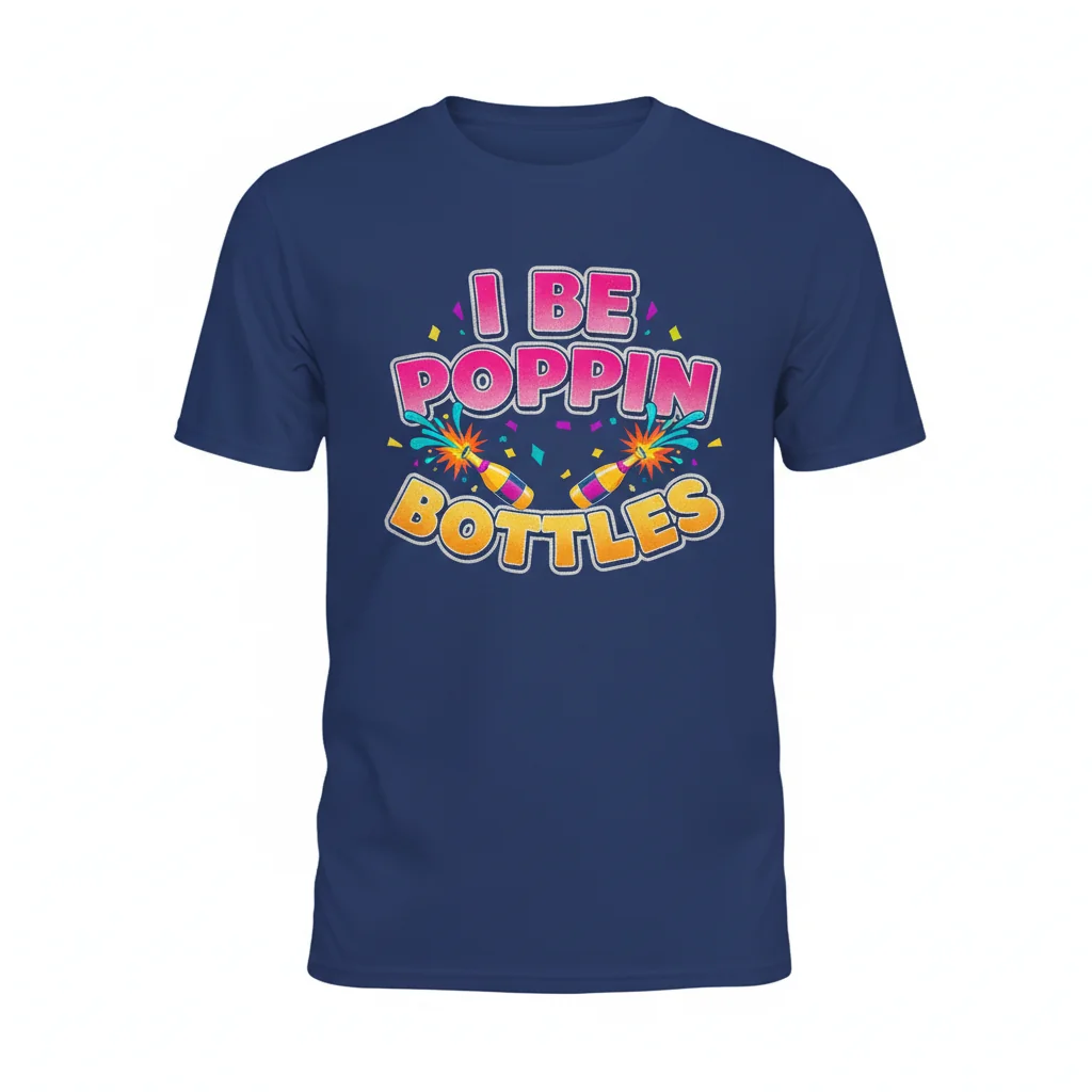 Poppin' Bottles Premium Unisex T-Shirt – Unrivaled Comfort & Durability