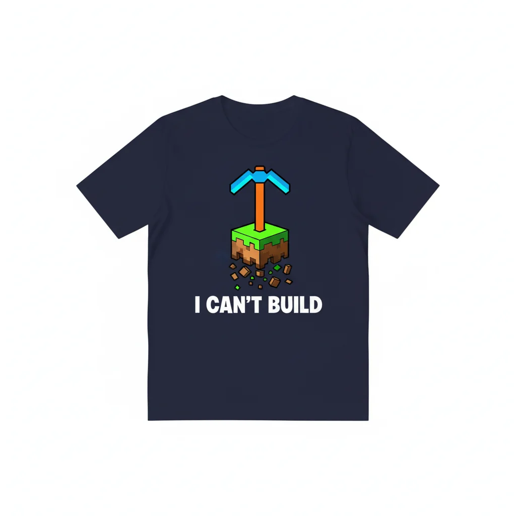 The 'I Can't Build' Dreamer's Tee – Wear Your Aspirations