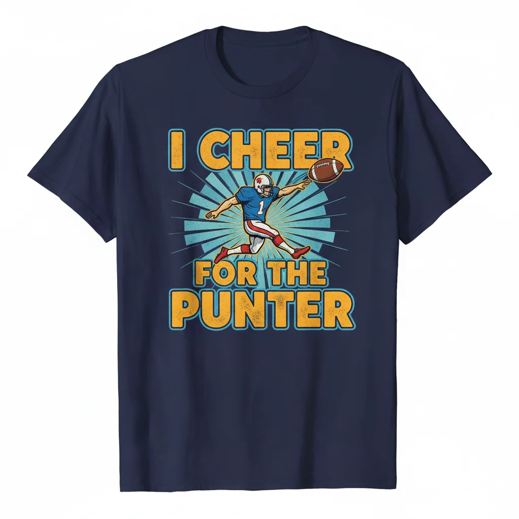 Embrace the Underdog: "I Cheer For The Punter" Premium Tee