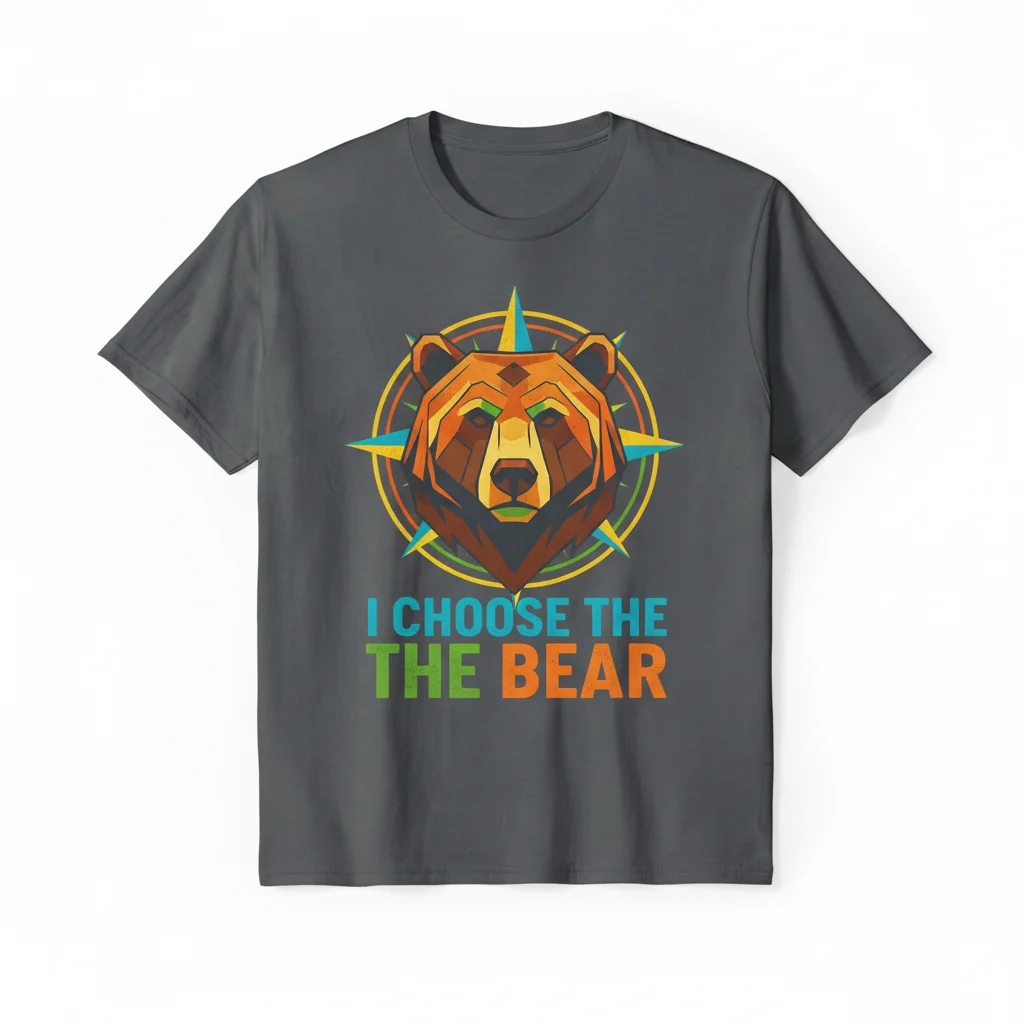 Bear Essential T-Shirt: Lasting Comfort, Vibrant Style – Your Everyday Upgrade