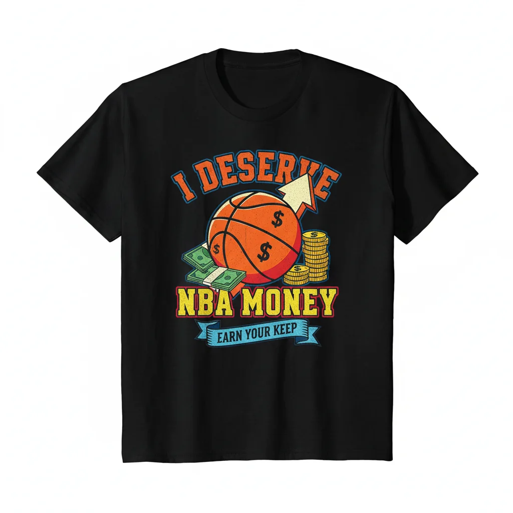 Deserve NBA Money Tee – Game On