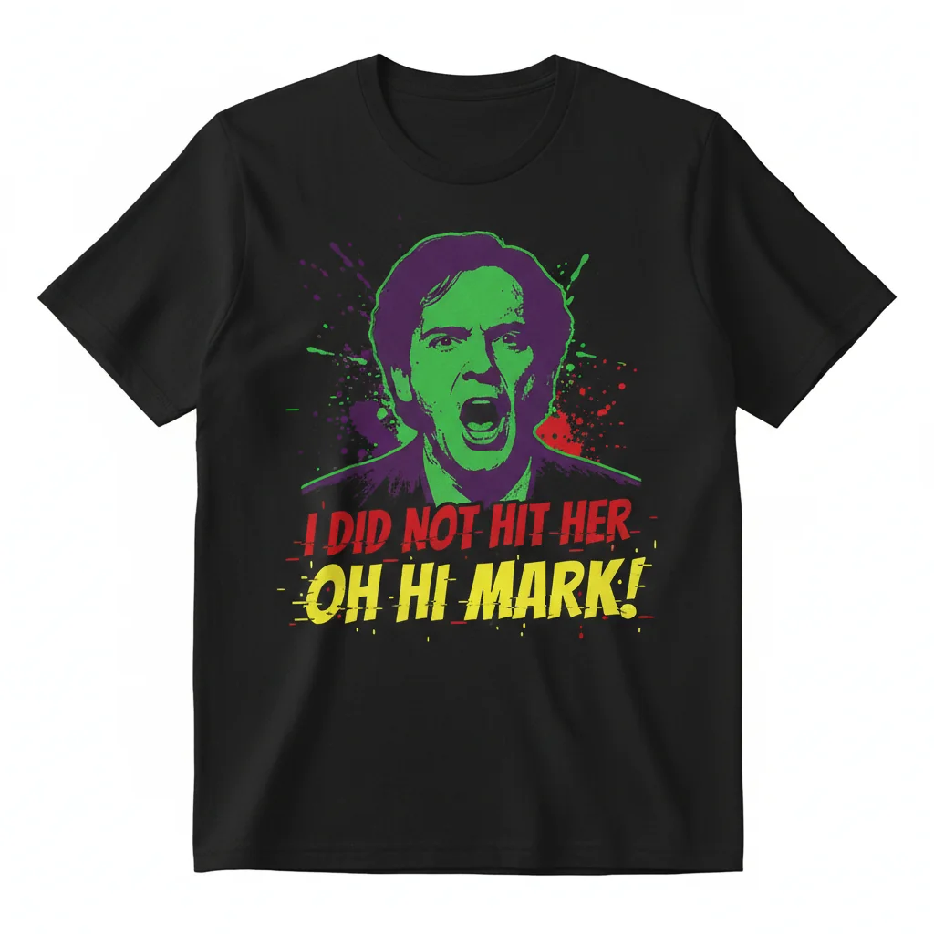 Embrace the Iconic Wit: The "Oh Hi Mark" Essential Tee