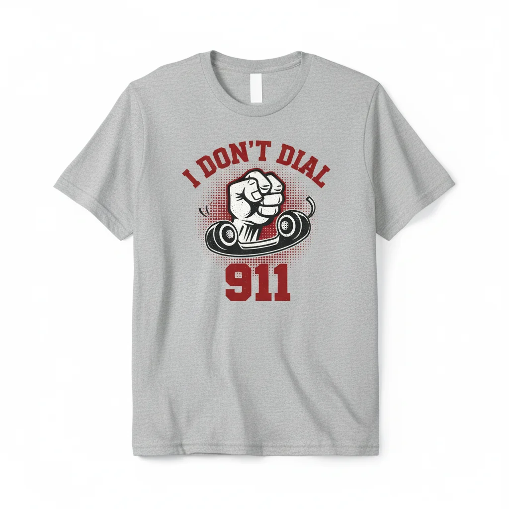 Stand Your Ground: "I Don't Dial 911" Essential T-Shirt