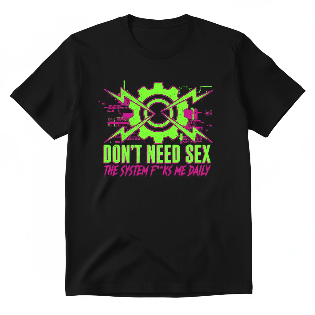 Camiseta "El Sistema Me Jode": Expresa Tu Frustración, Viste Confort