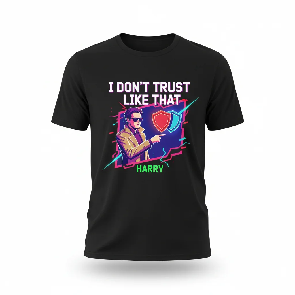 Harry Styles 'I Don't Trust Like That' Quote T-Shirt - Essential Unisex Tee