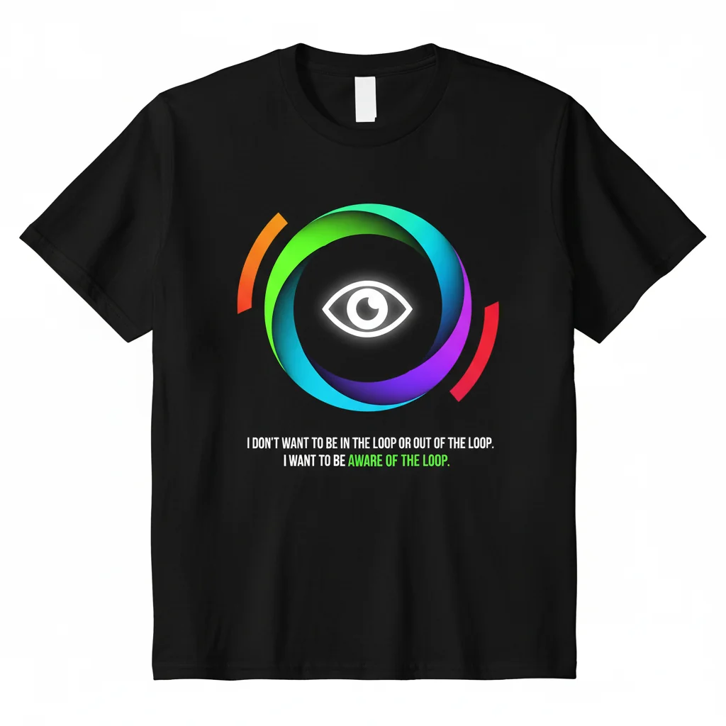 Aware Of The Loop Tee