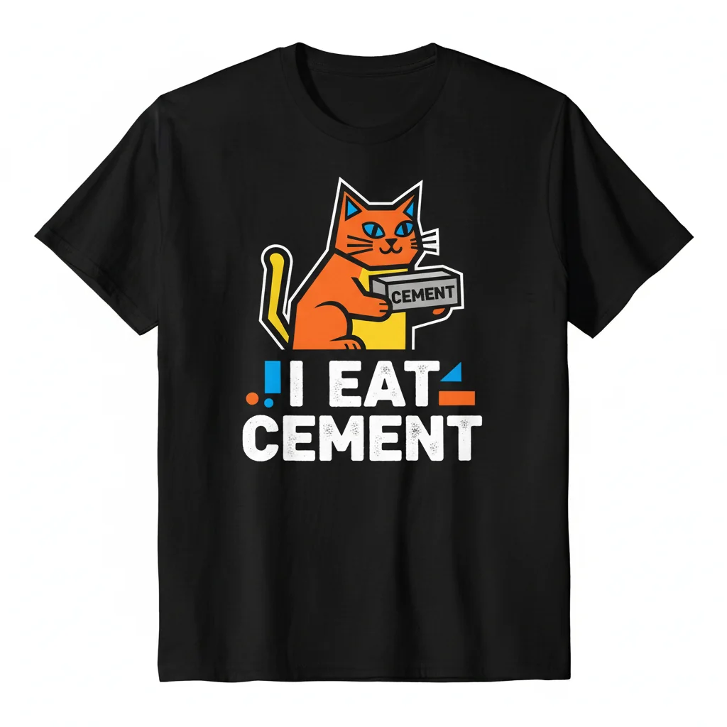 Cement Cat Vibe Tee