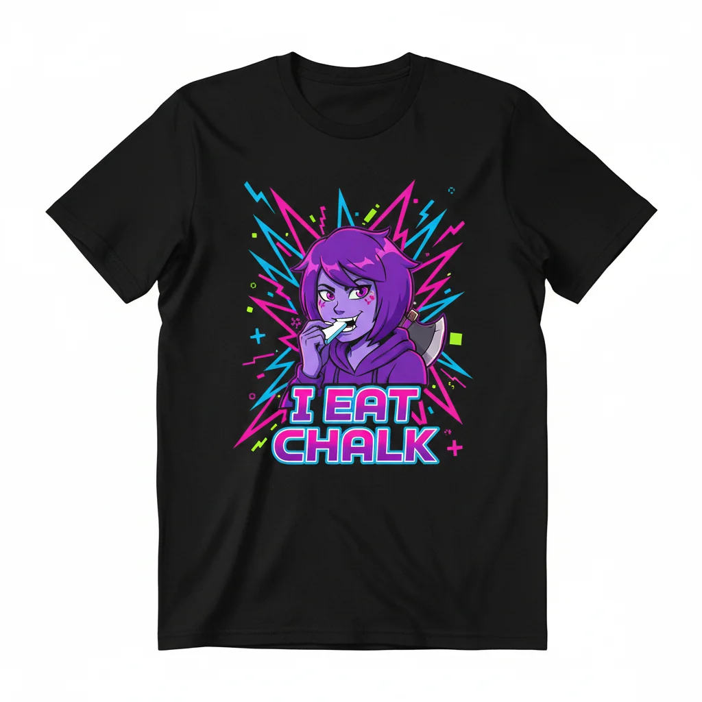 Deltarune Susie 'Chalk Eater' Essential Tee