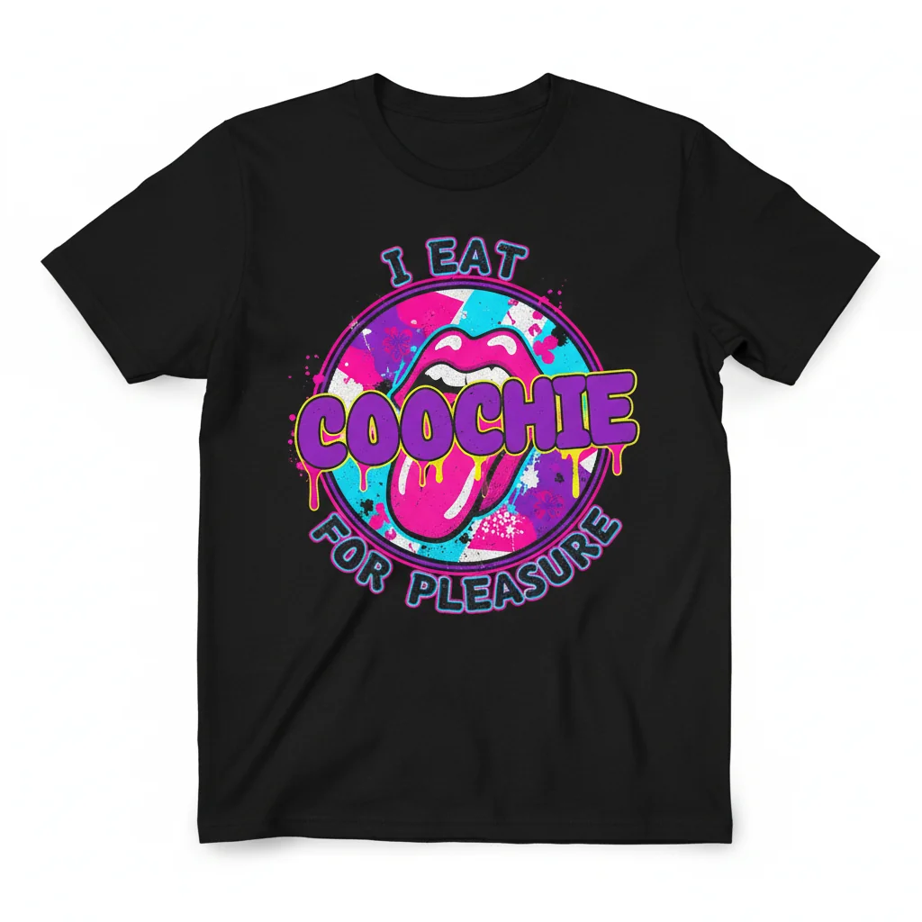 Desire's Declaration: The 'I Eat Coochie For Pleasure' Statement Tee
