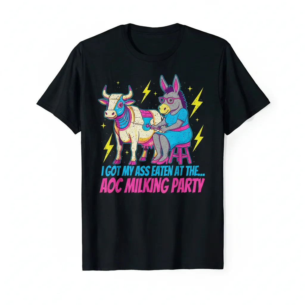 AOC Milking Party Shirt - Unique Statement Tee