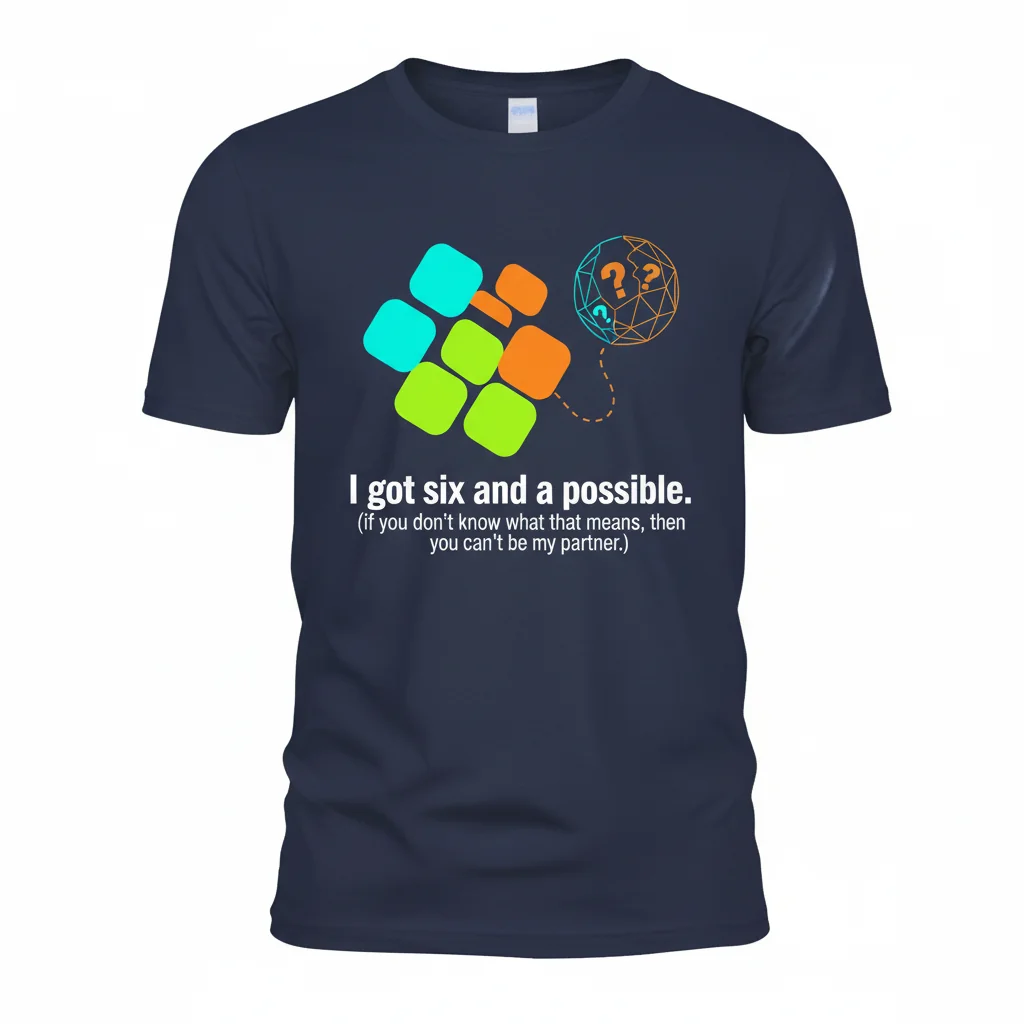 Six and a Possible Partner Tee – Durable, Fade-Resistant & Perfect Fit