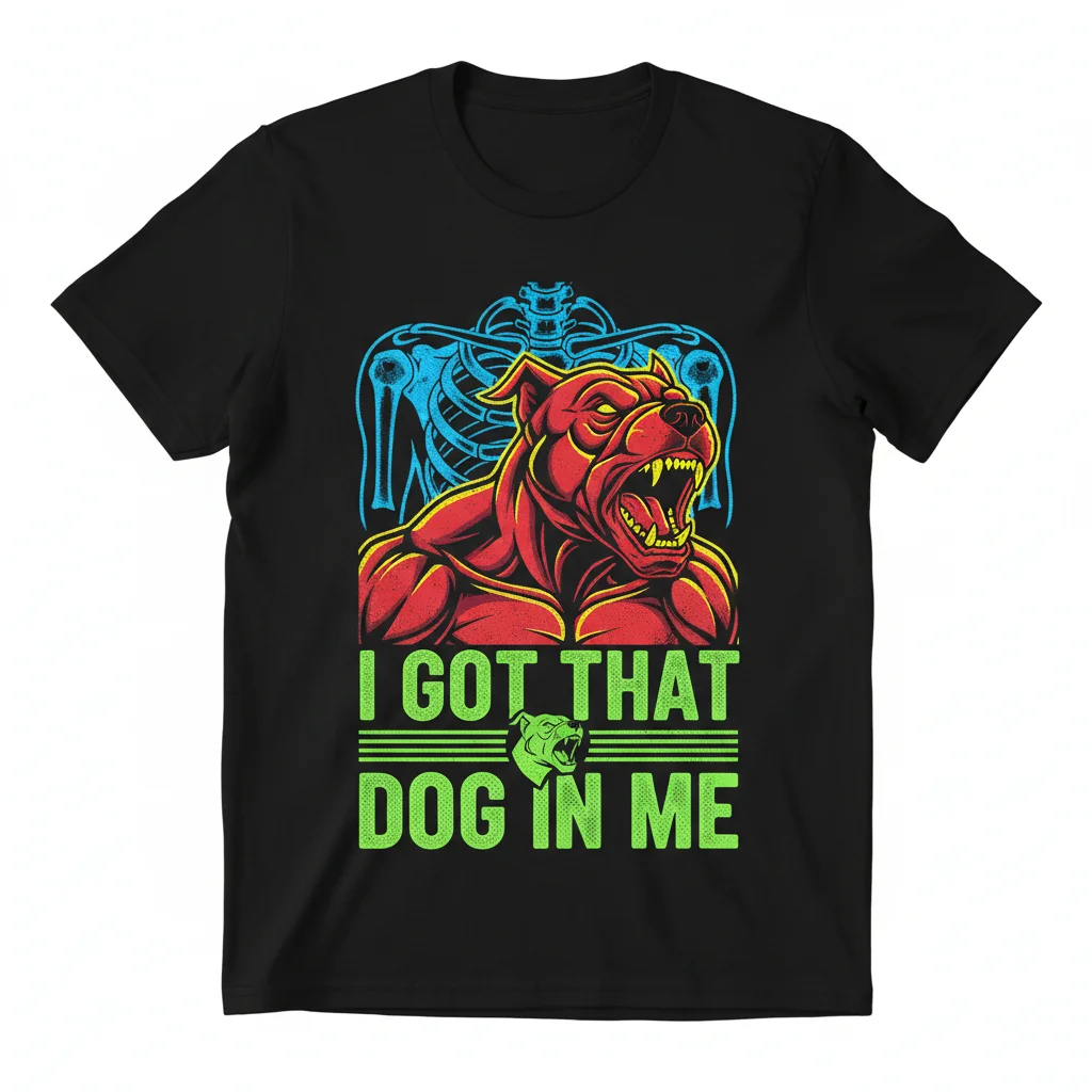 Got That Dog In Me X-Ray Meme Essential T-Shirt – Humorous Unisex Tee