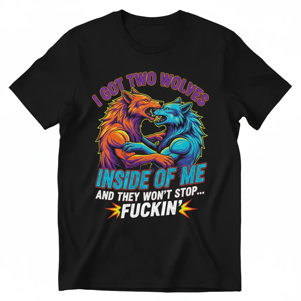 Two Wolves Inside: Iconic Streetwear Tee
