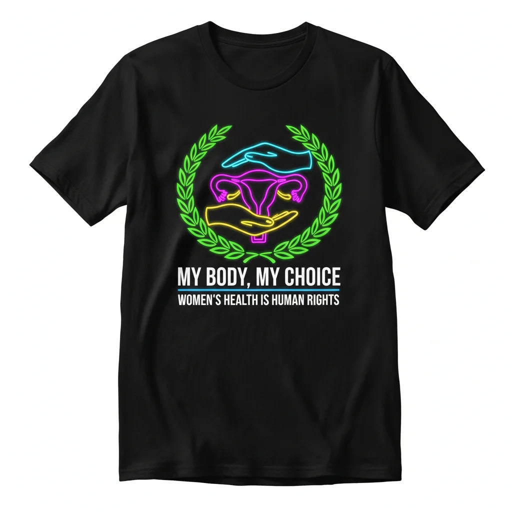 Pro-Choice & Women's Health Advocacy T-Shirt | Essential Comfort