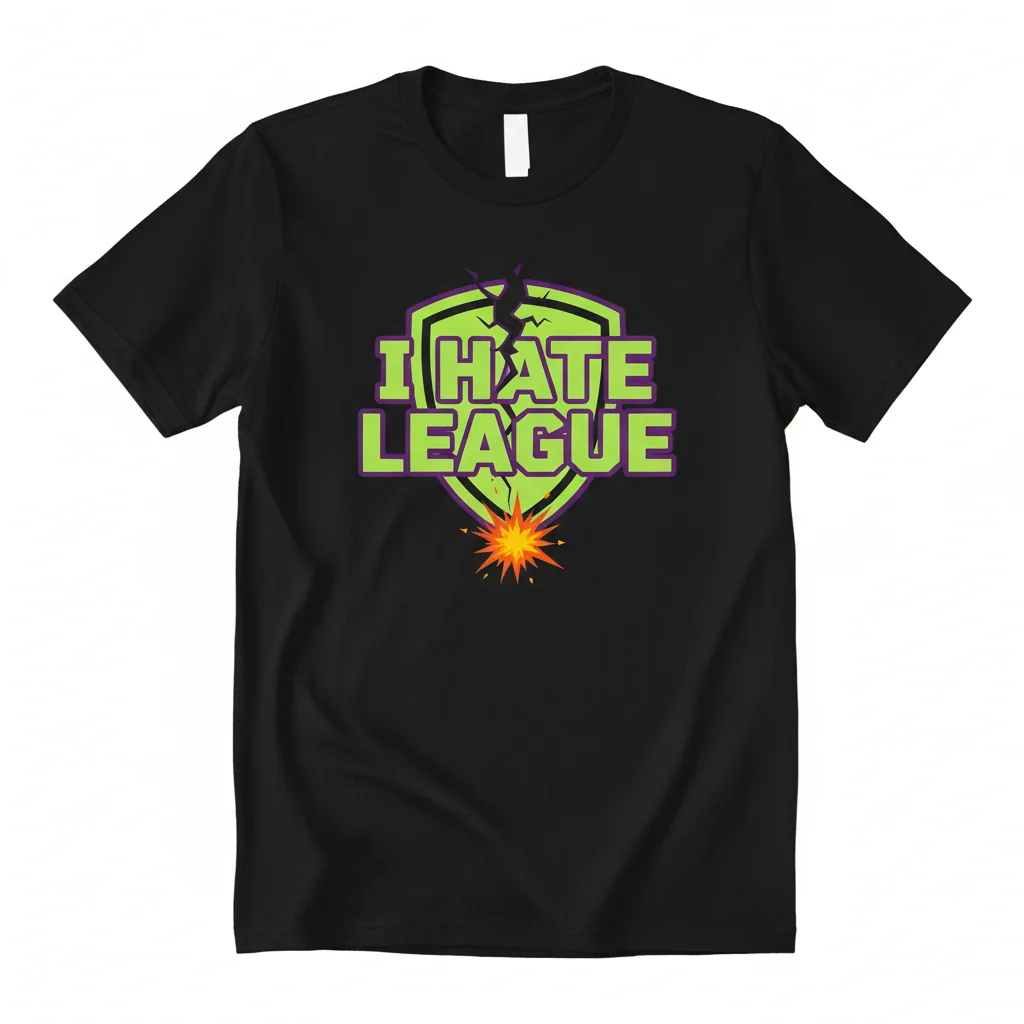 I Hate League of Legends Essential T-Shirt – Gamer Apparel