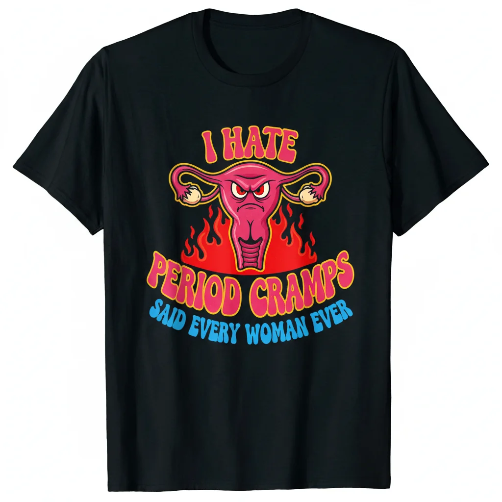 Cramp-Free & Chill Tee: Essential Vibe