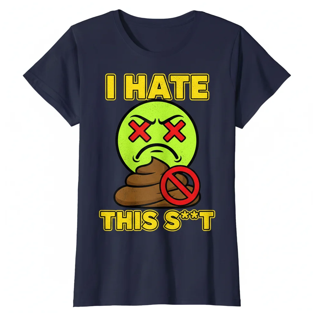 Diga adeus ao cocô! Camiseta essencial para o alívio diário