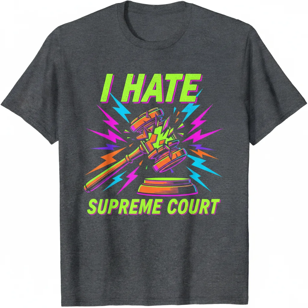 I HATE THE SUPREME COURT Essential T-Shirt - Unisex Heavy Cotton Tee