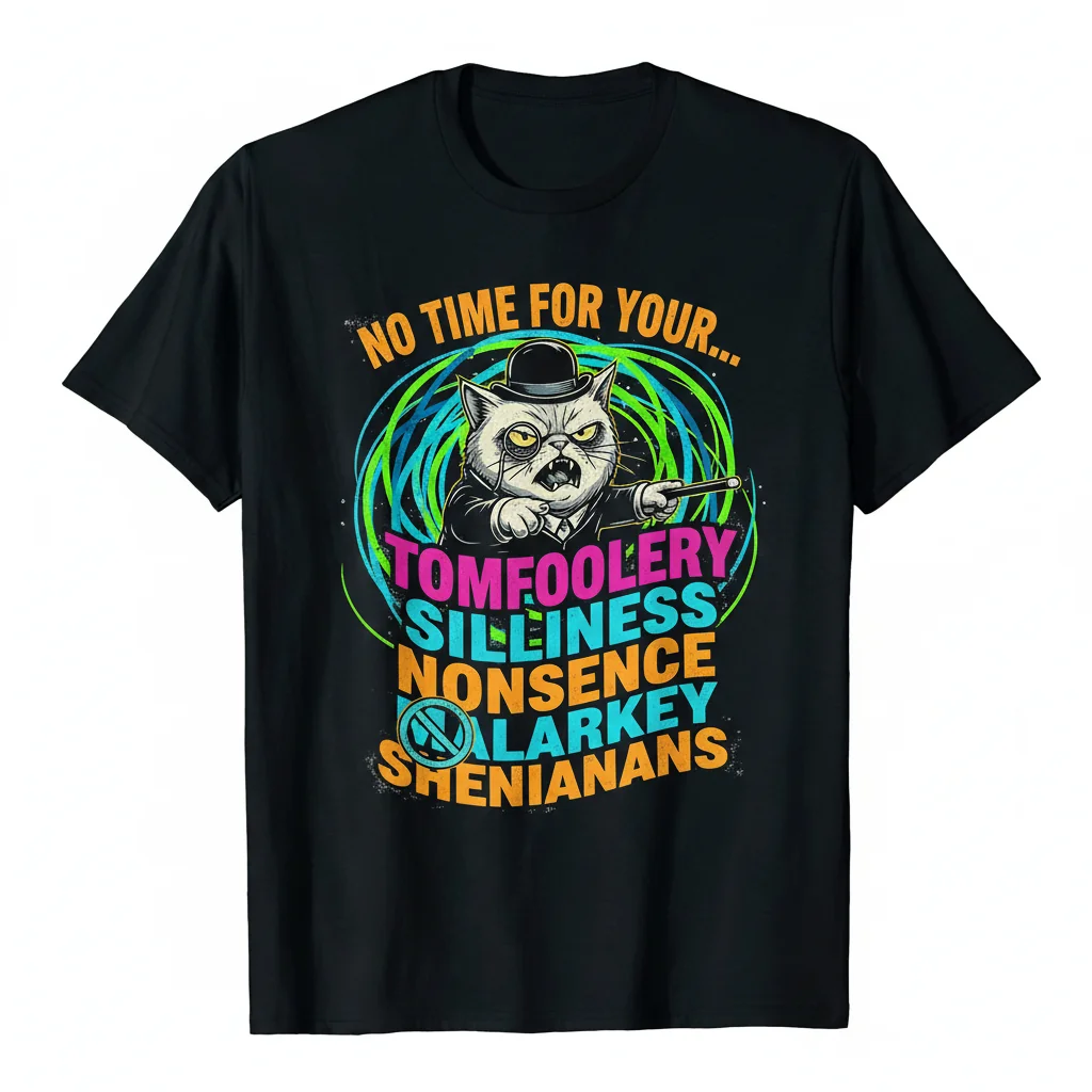 Tomfoolery & Shenanigans: The 'No Time For That' Essential T-Shirt