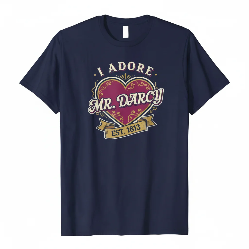 Embrace Your Inner Romantic: The Fitzwilliam Darcy Essential Tee