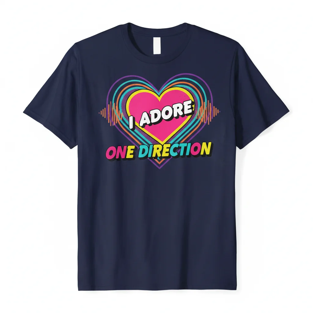 1D Essential Tee – Heart The Vibe