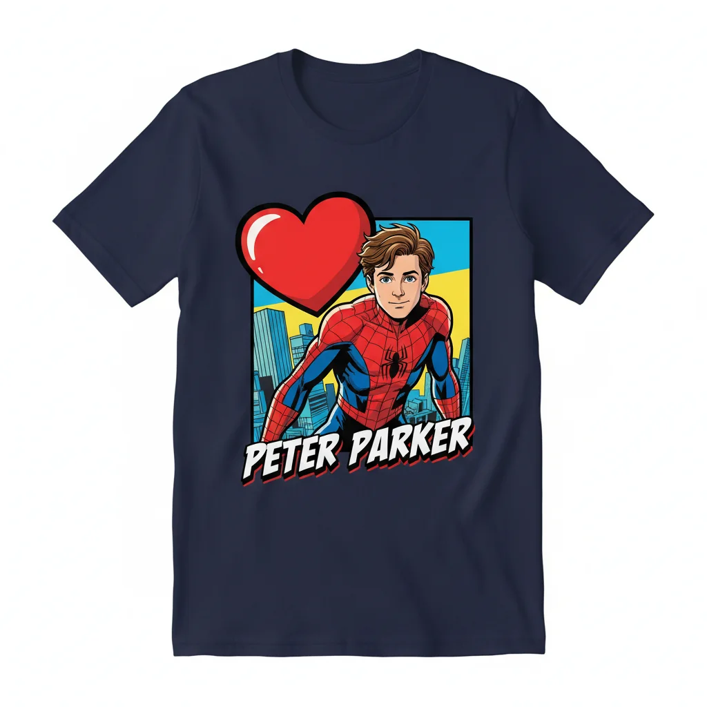 Embrace Your Inner Hero: The Peter Parker Essential Tee