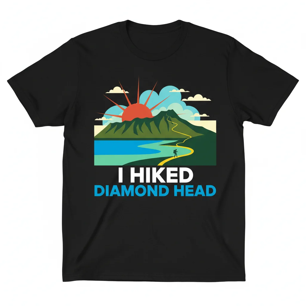 Diamond Head Ascent: The Essential Keepsake Tee