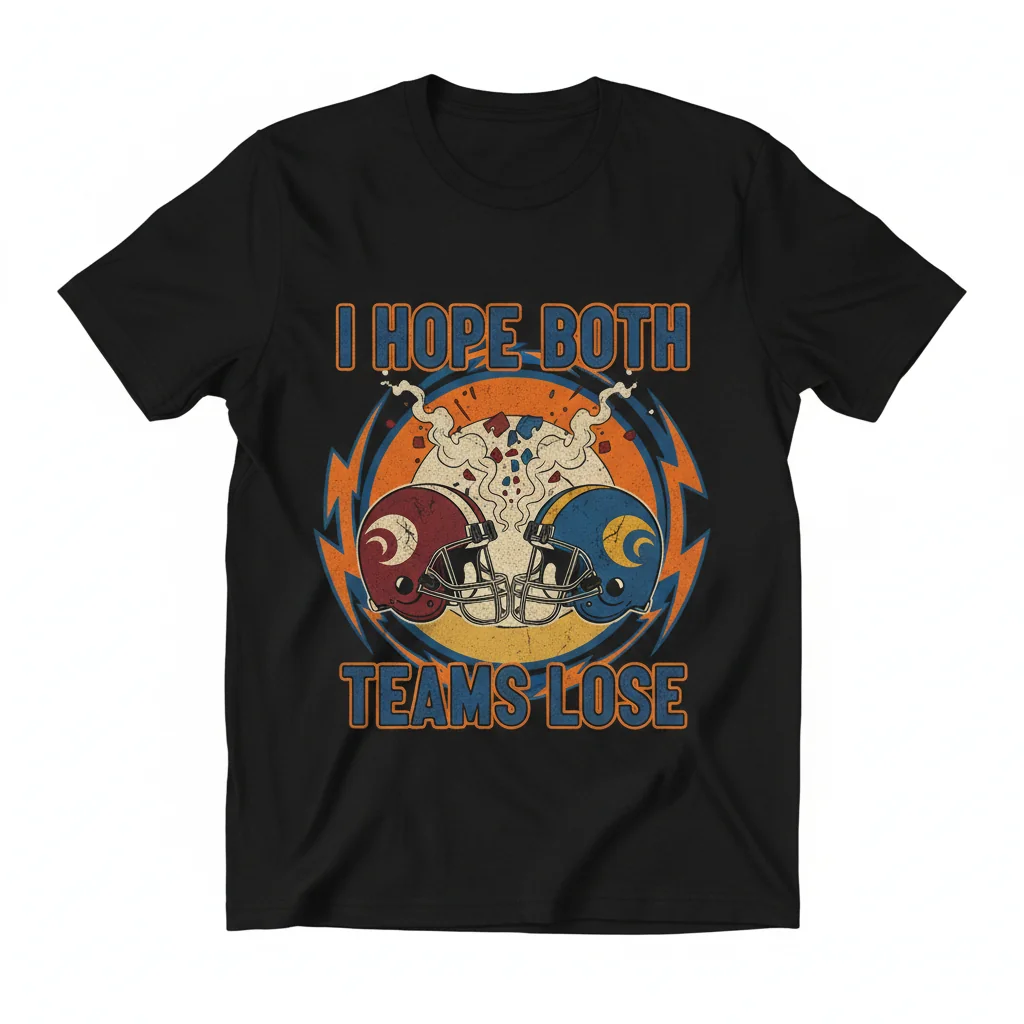 Game Day 'Both Teams Lose' Iconic Tee