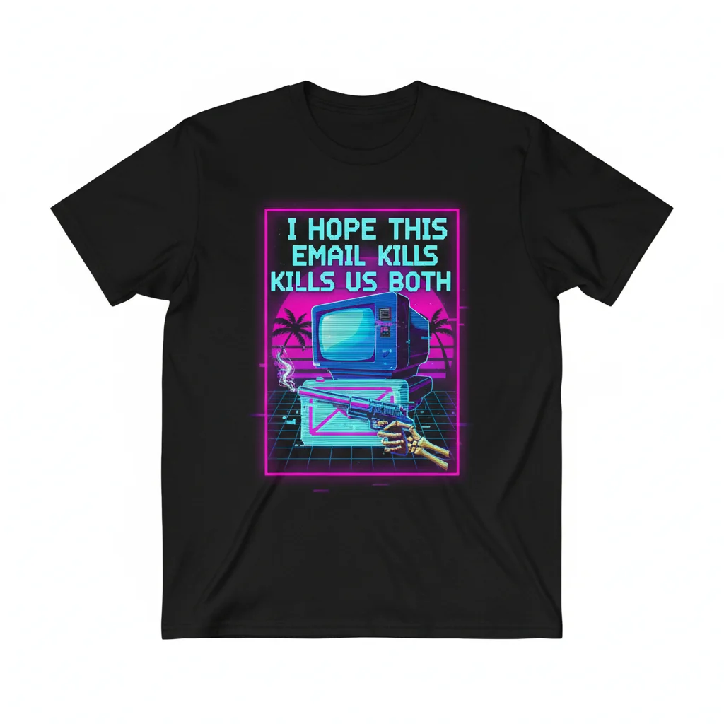 'Best Regards' Graphic Tee | Corporate Humor Streetwear