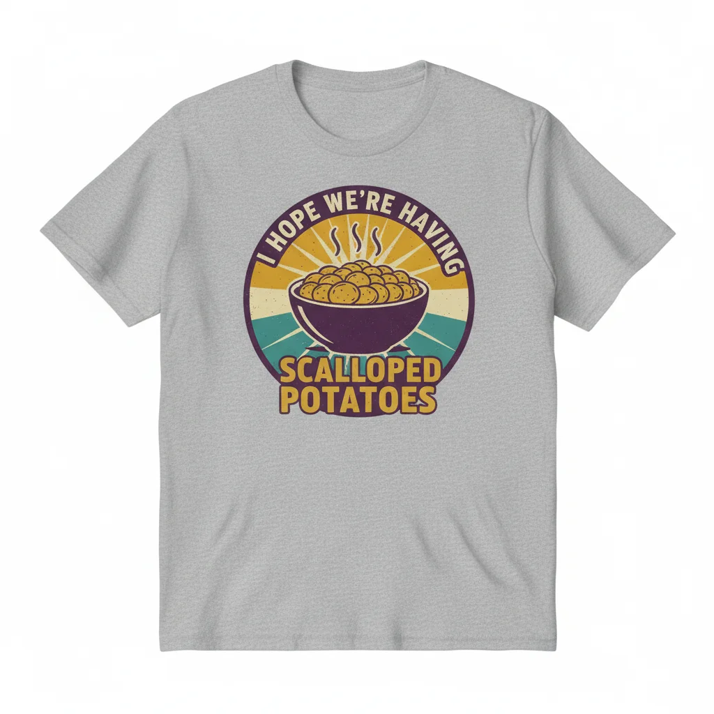 I Hope We're Having Scalloped Potatoes T-Shirt