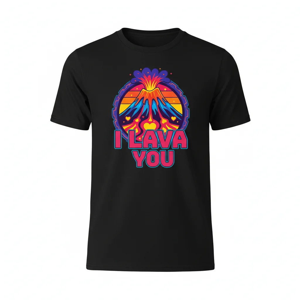 Lava Love Volcano Street Tee