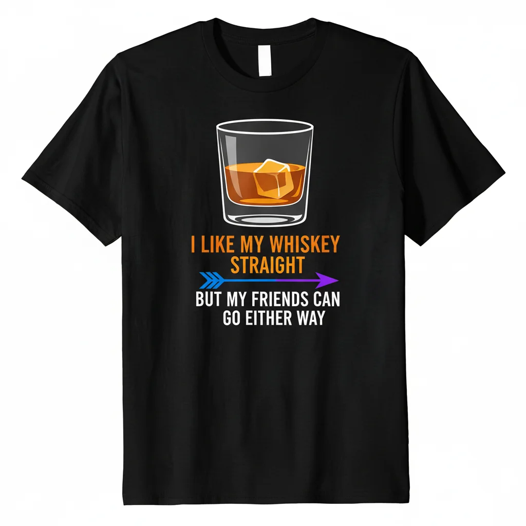 Embrace Your Spirit: Whiskey, Wit & Friendship Tee