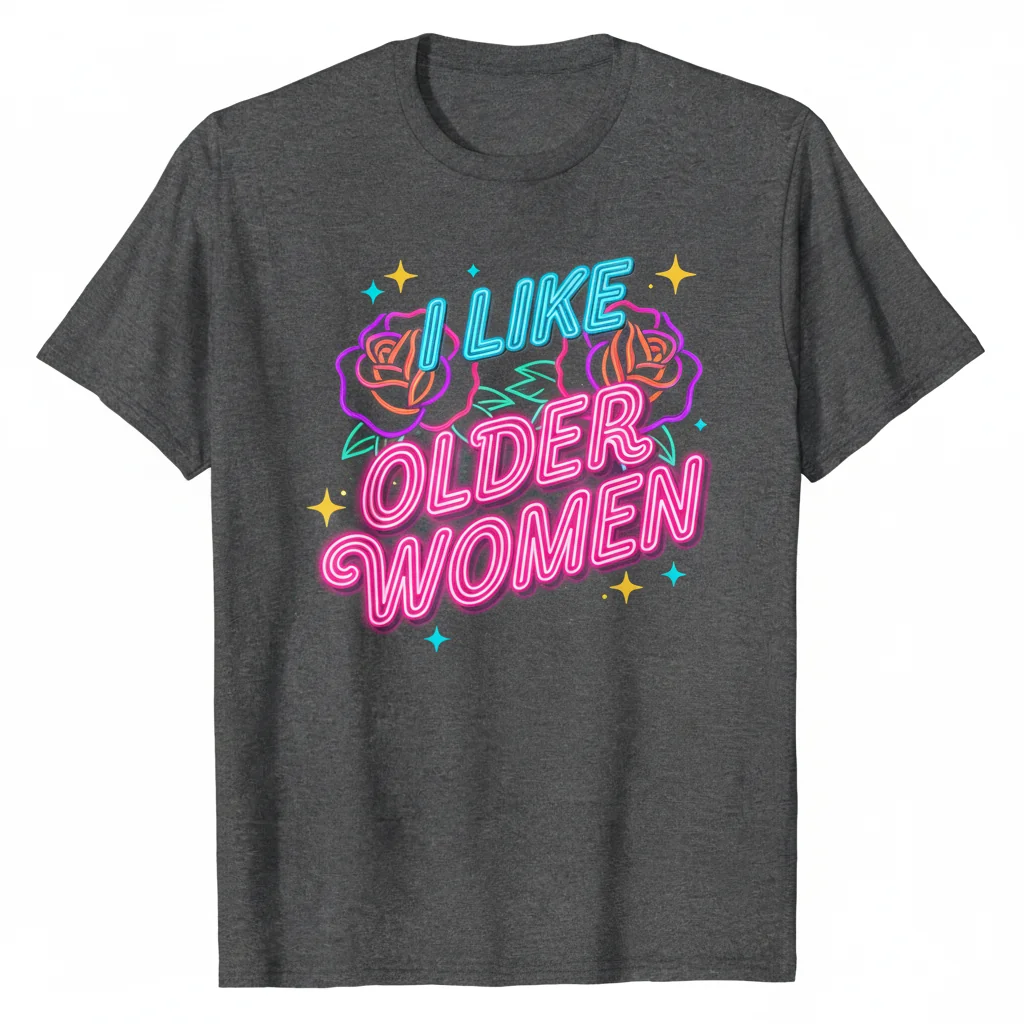 I Like Older Women Essential T-Shirt – Statement Tee