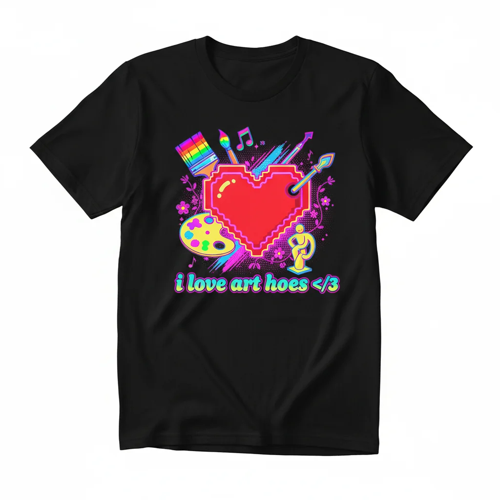 Art, Love, and Life: The "i love art hoes <3" Essential T-Shirt
