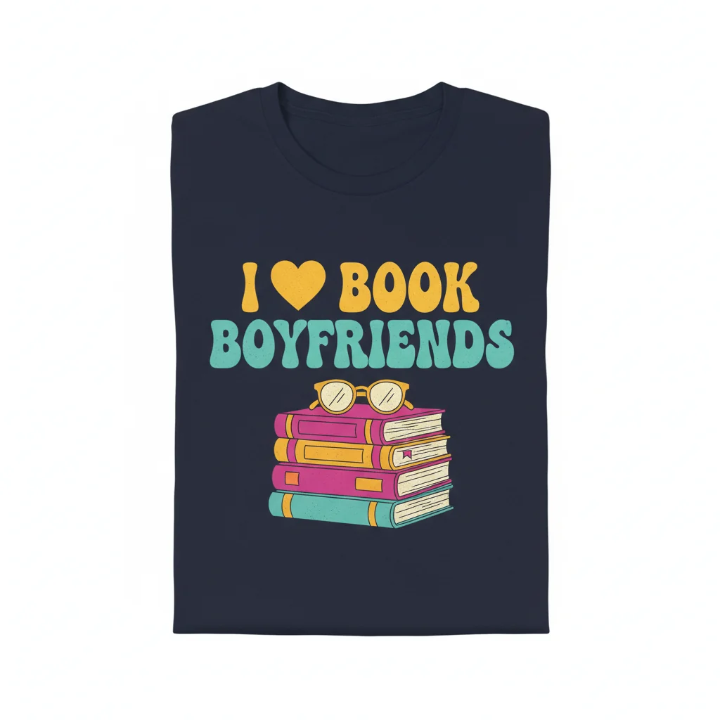 I Love Book Boyfriends Essential T-Shirt - Cozy & Stylish Book Lover Tee