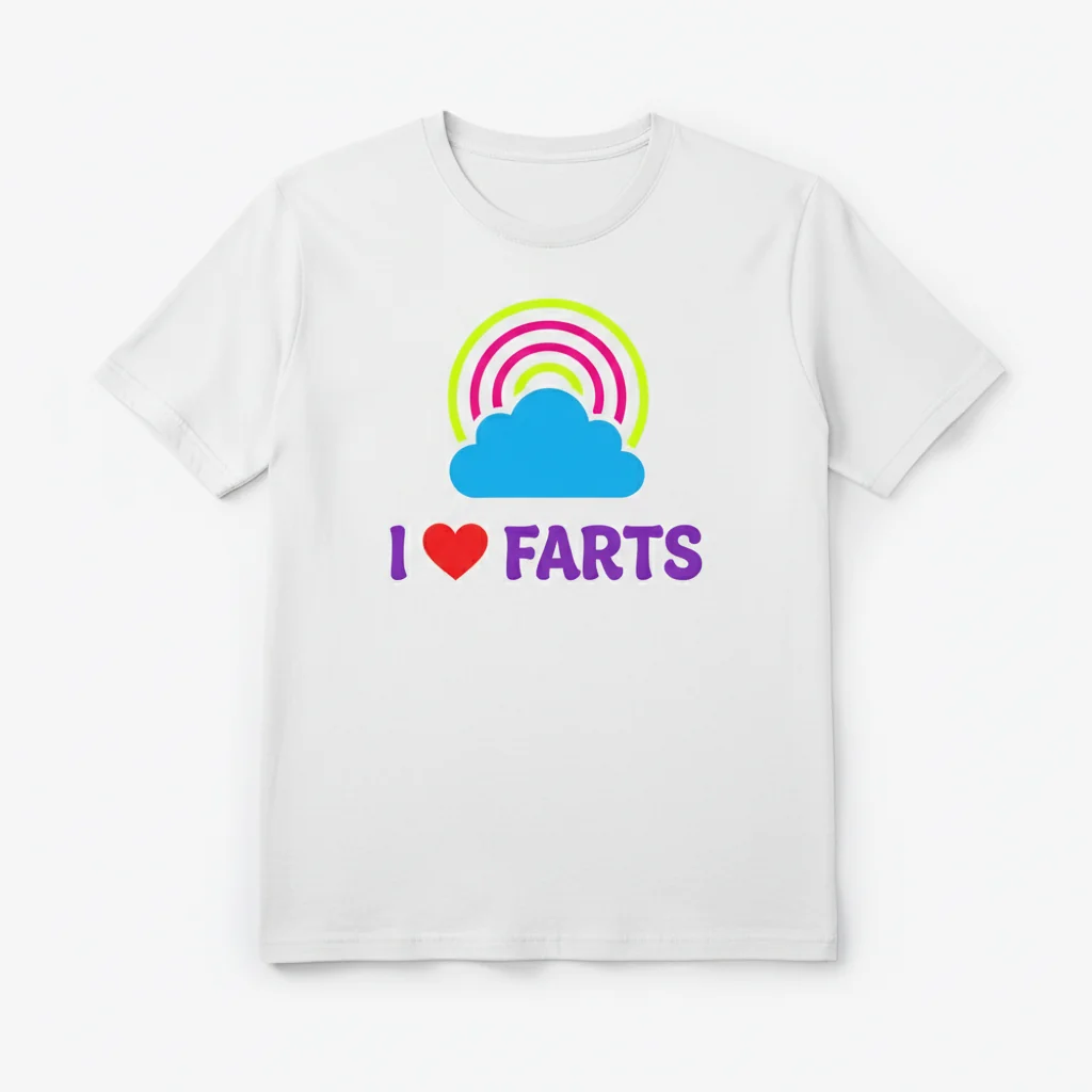 I Love Farts Essential T-Shirt - Humorous & Comfortable Cotton Tee