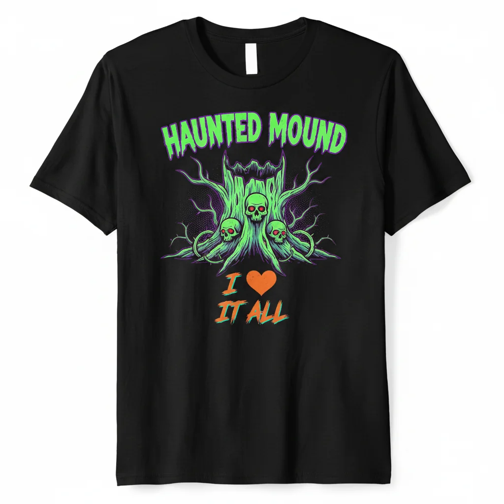Durable "i love haunted mound" Essential T-Shirt – Fade-Resistant & Perfect Fit