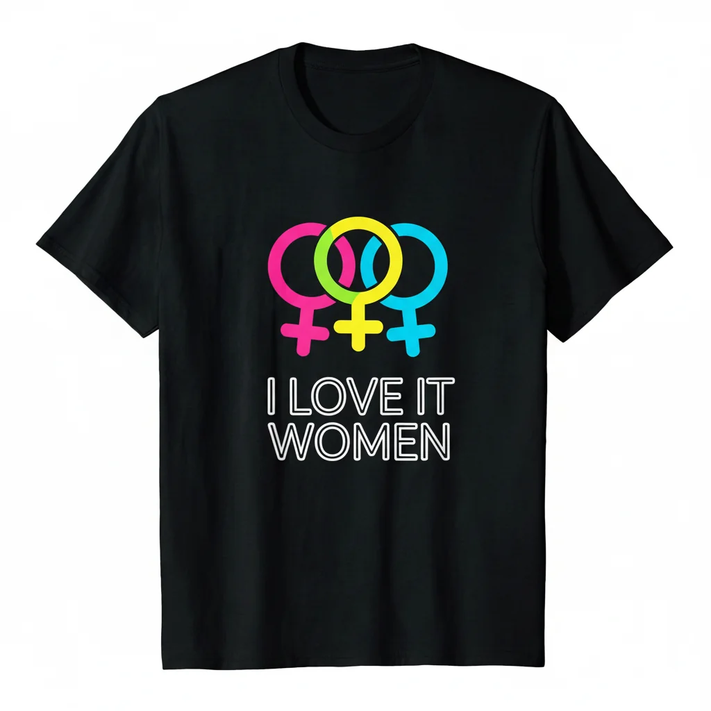 The "I Love It When Women" Unfiltered Expression Tee